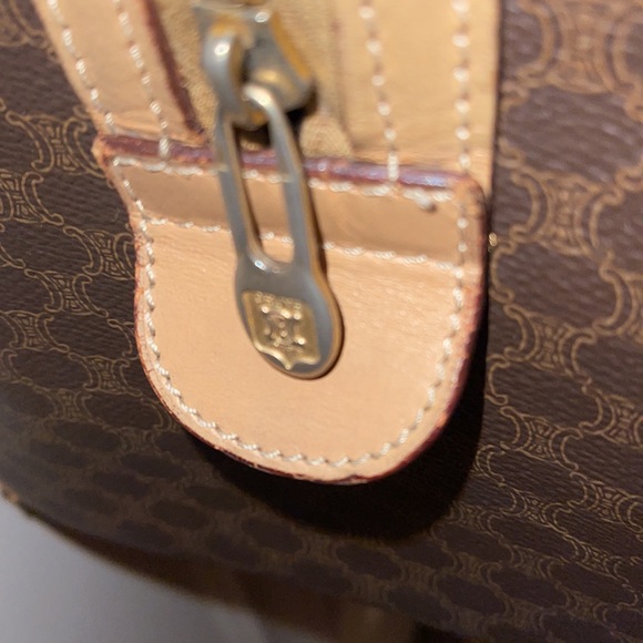 BEAUTIFUL CELINE BOSTON MACADAM BAG CIRCA 1990’s - Picture 6 of 14